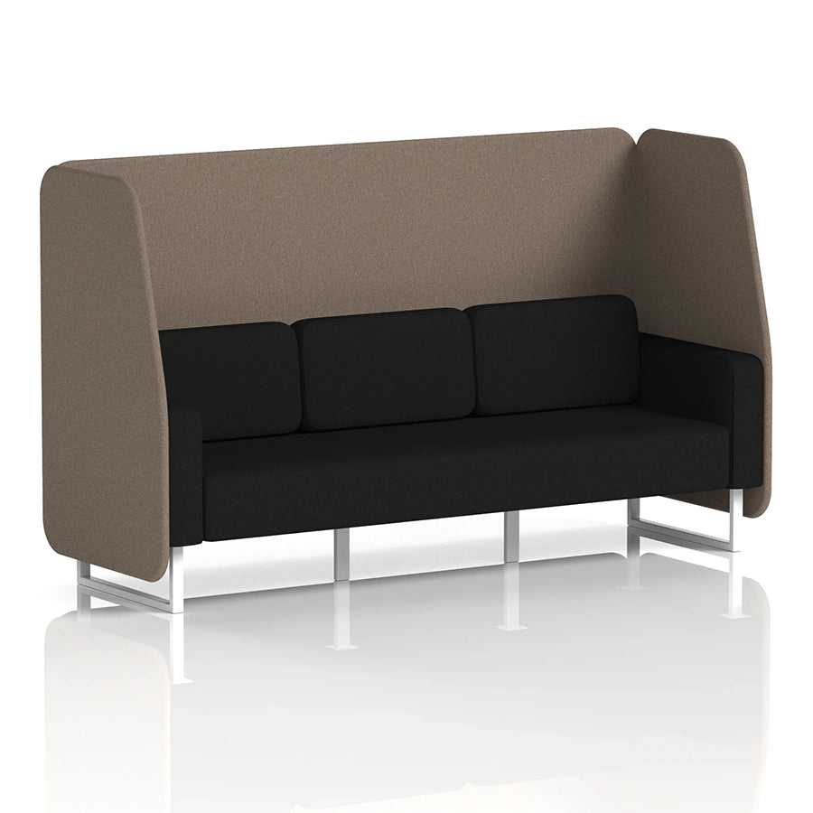 Brixworth Open Booth in Two Tone - 3 Seater