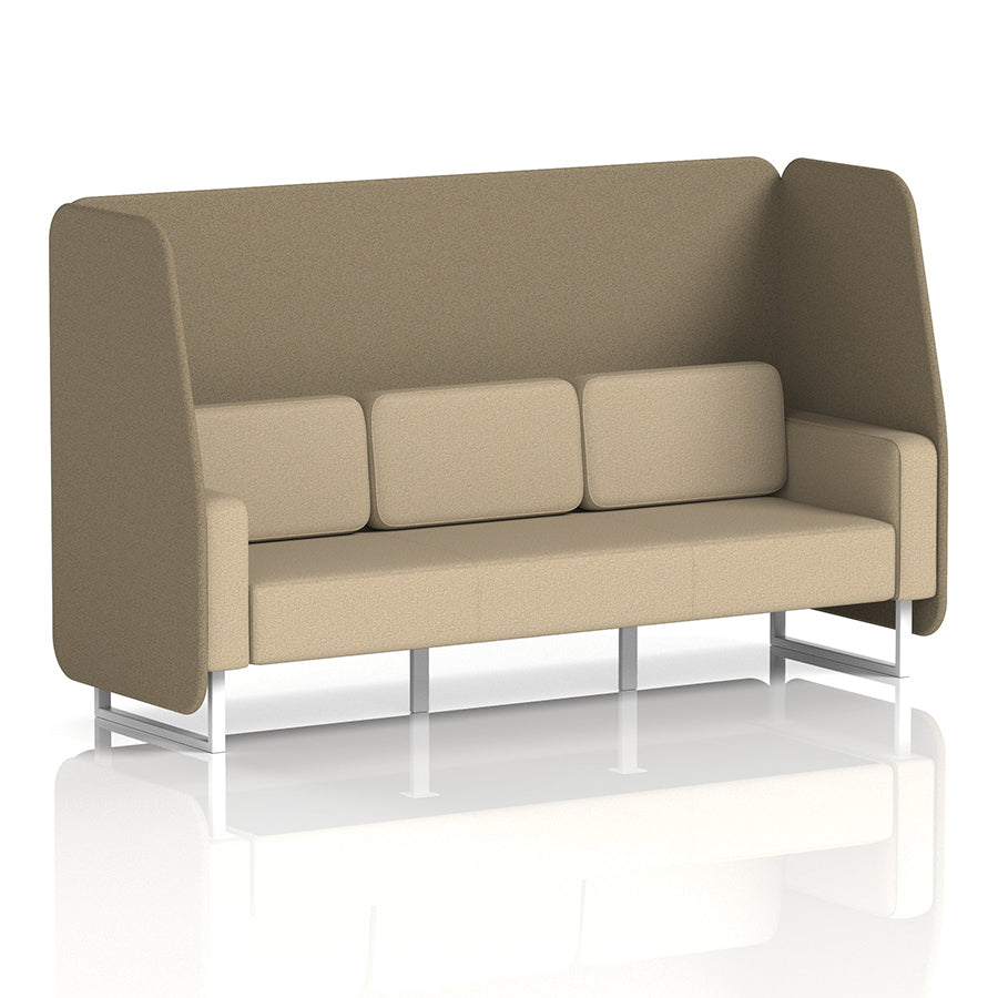 Brixworth Open Booth in Two Tone - 3 Seater