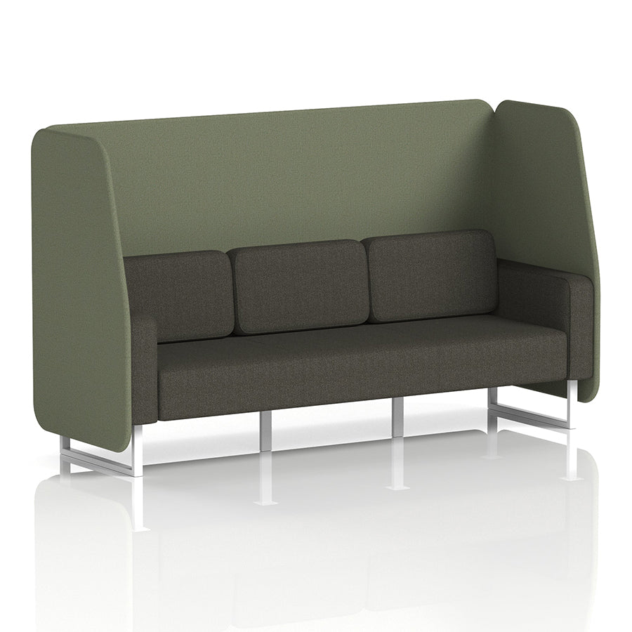 Brixworth Open Booth in Two Tone - 3 Seater