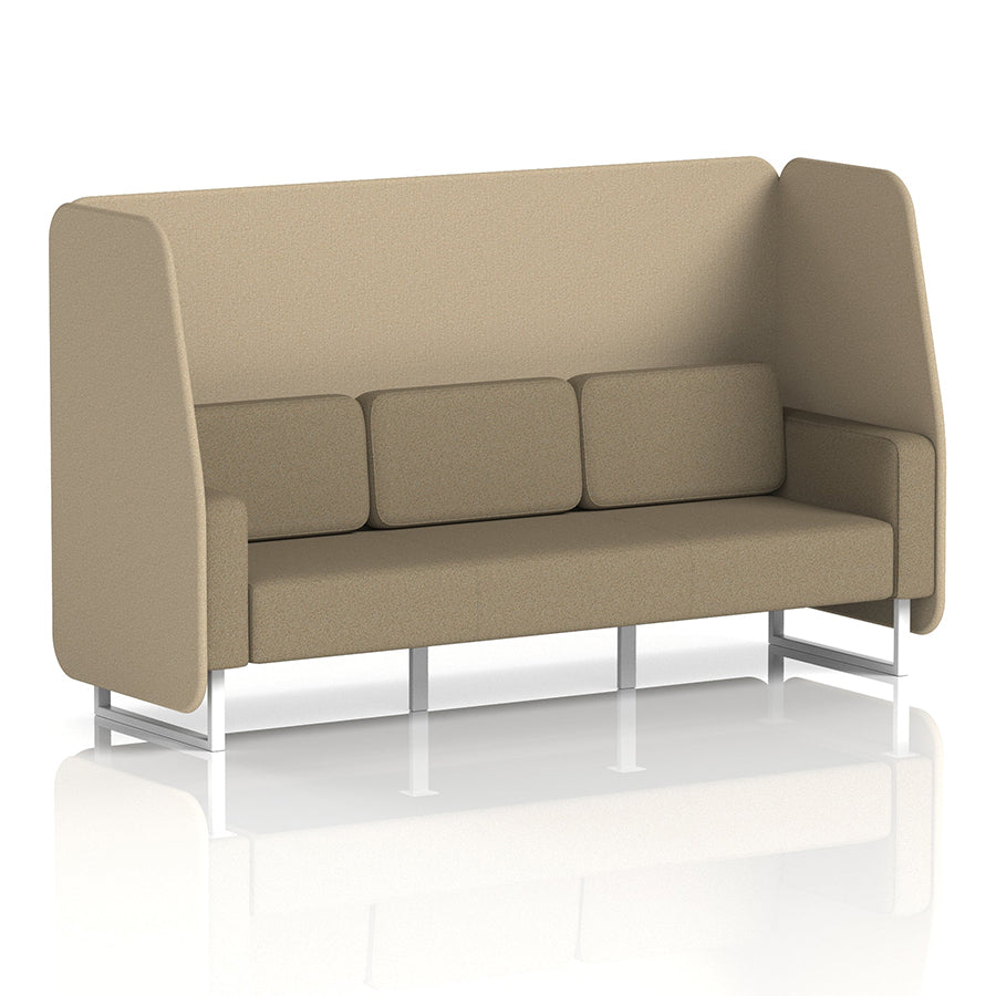 Brixworth Open Booth in Two Tone - 3 Seater