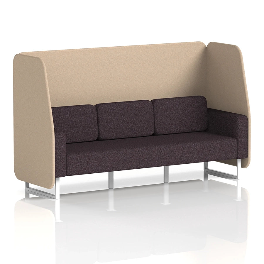 Brixworth Open Booth in Two Tone - 3 Seater