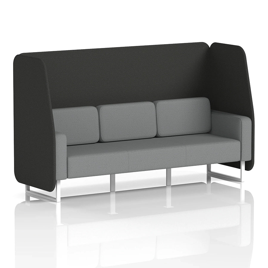 Brixworth Open Booth in Two Tone - 3 Seater
