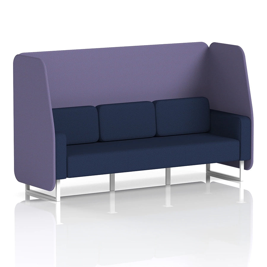 Brixworth Open Booth in Two Tone - 3 Seater