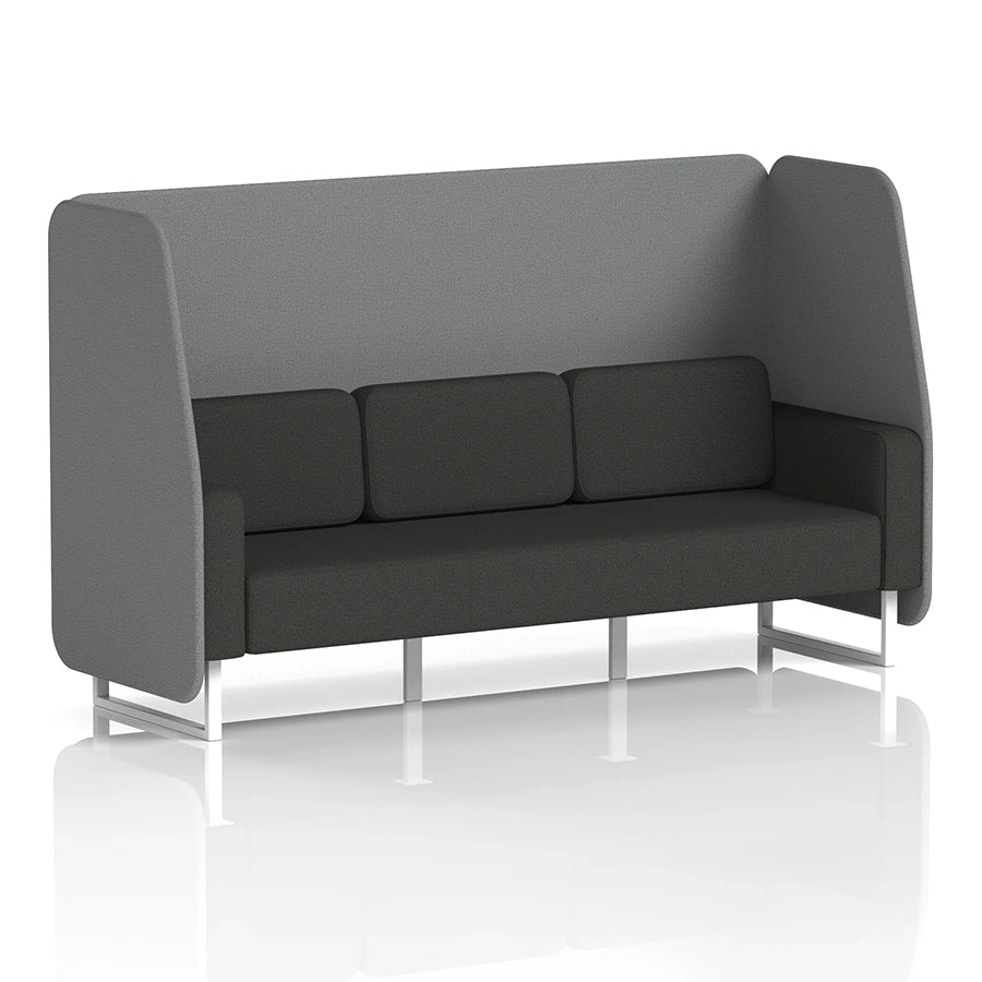 Brixworth Open Booth in Two Tone - 3 Seater