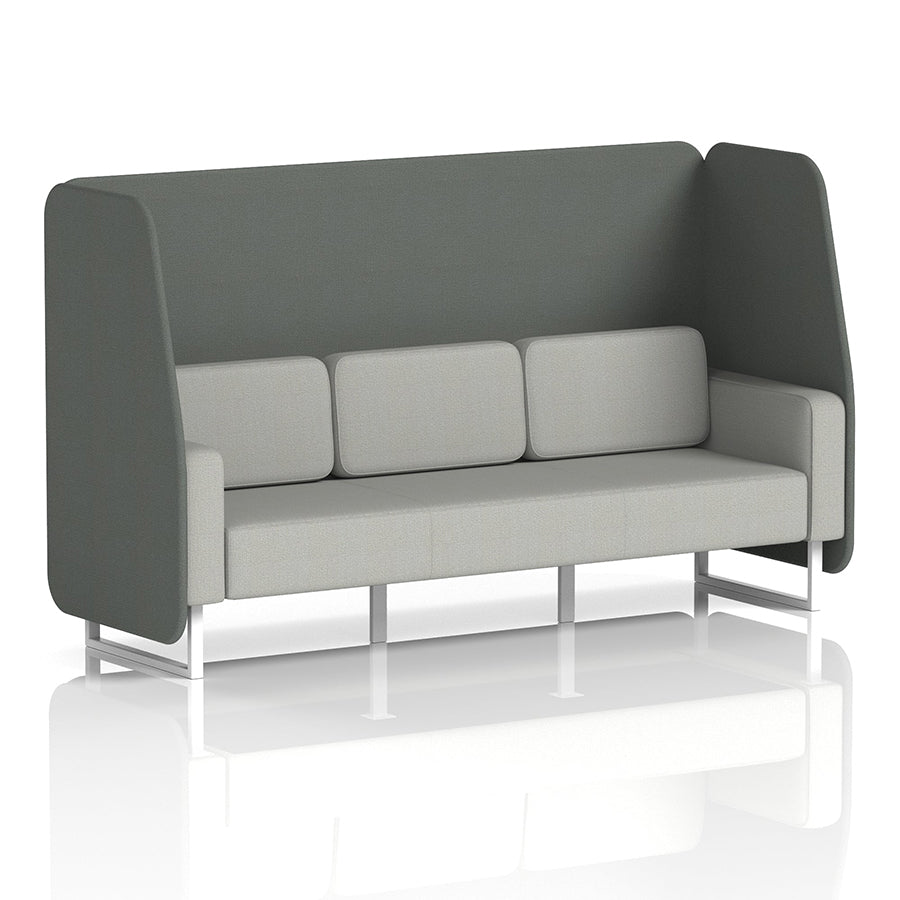 Brixworth Open Booth in Two Tone - 3 Seater