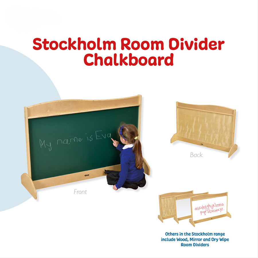 Stockholm Room Divider Chalkboard