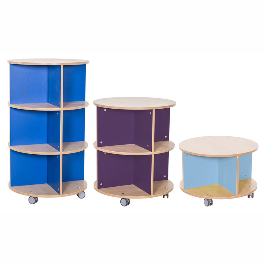 KubbyClass® 1, 2 or 3 Tiered Book Carousel
