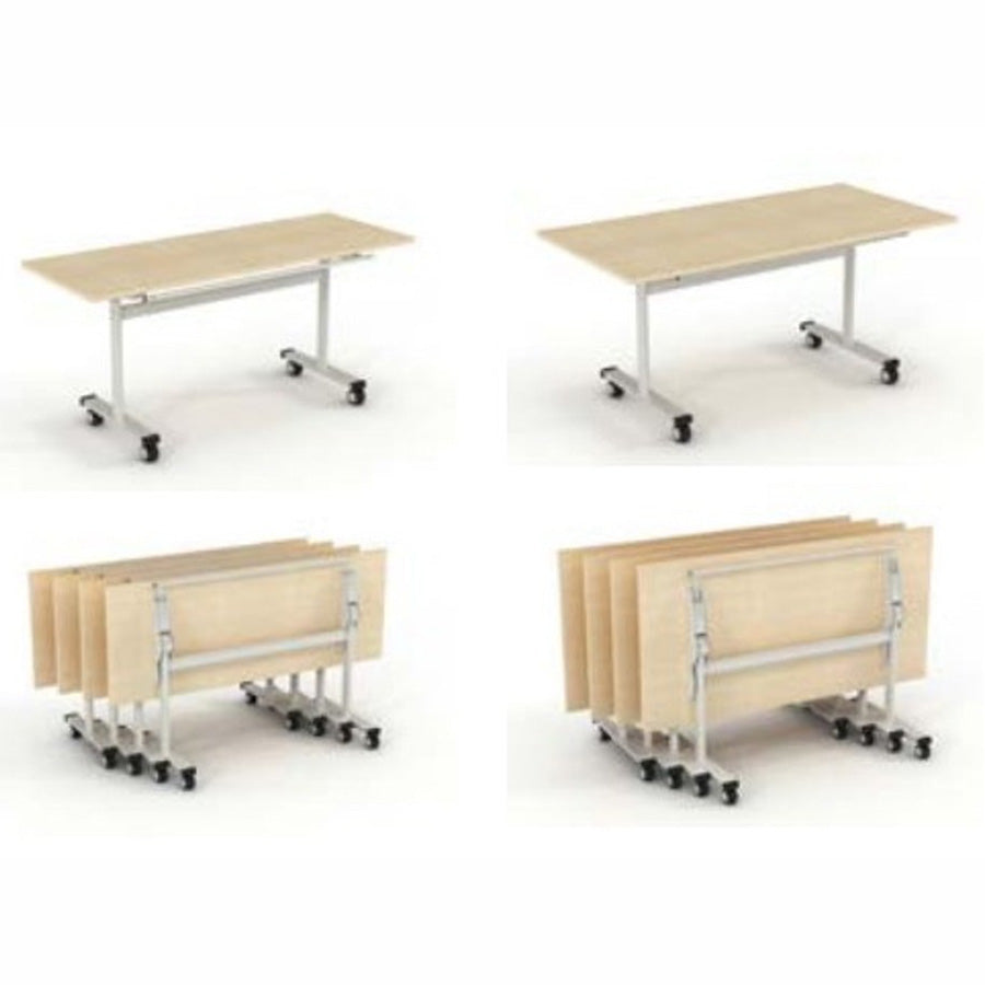 Scrum Rectangular Flip-Top Table