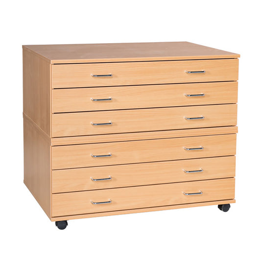 Smart Storage 6 Drawer A1 Planchest - Mobile