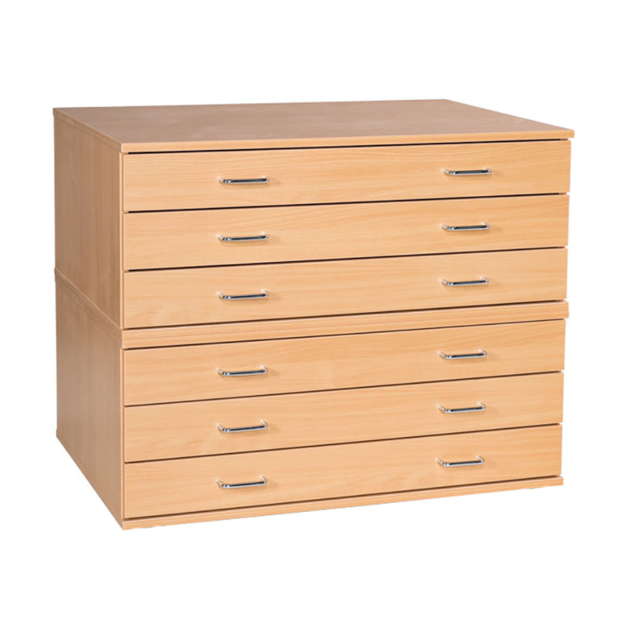 Smart Storage 6 Drawer A1 Planchest - Static