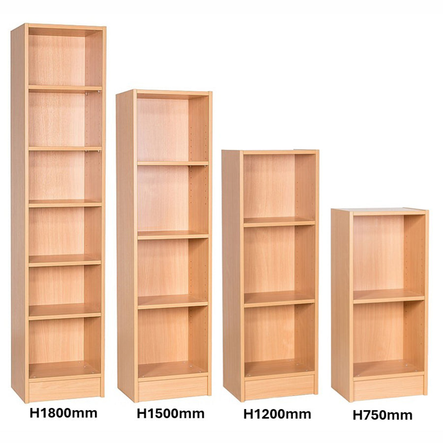 Smart Storage Britannia High Narrow Bookcases