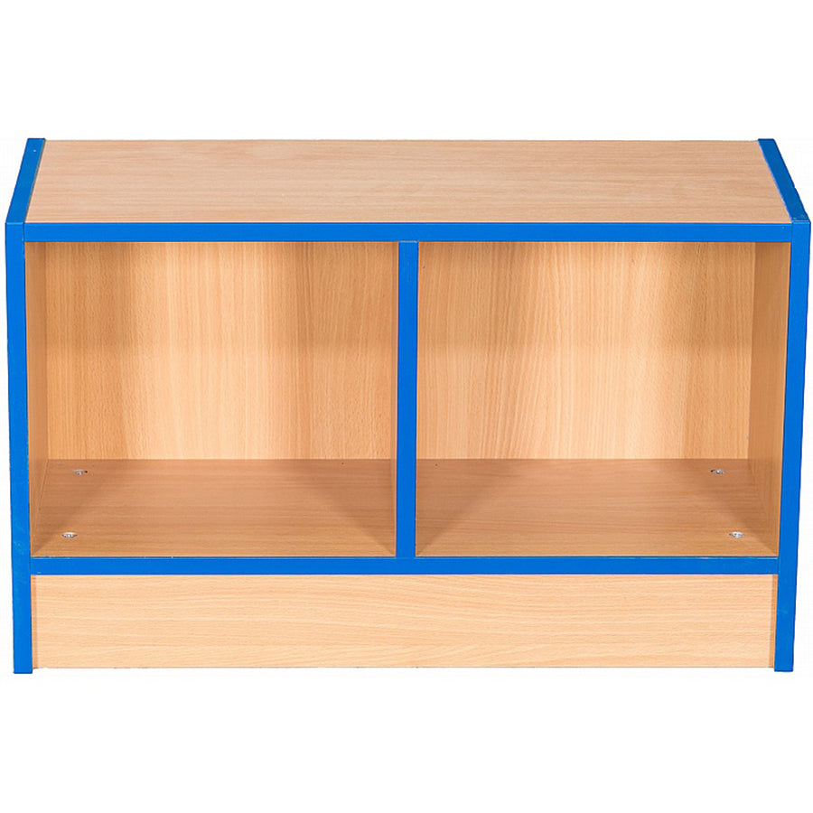 Smart Storage Folio Library Book Storage Double Bench front view
