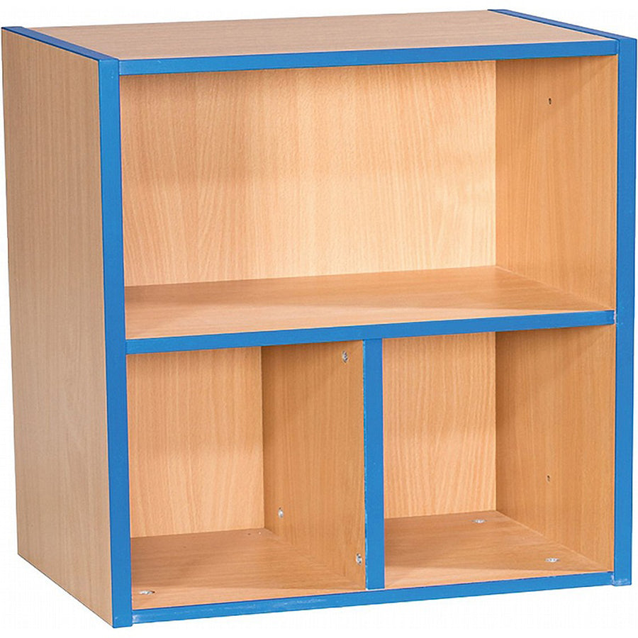 Smart Storage KubbyKurve Library Two Tier 1+2 Shelf Unit W500mm
