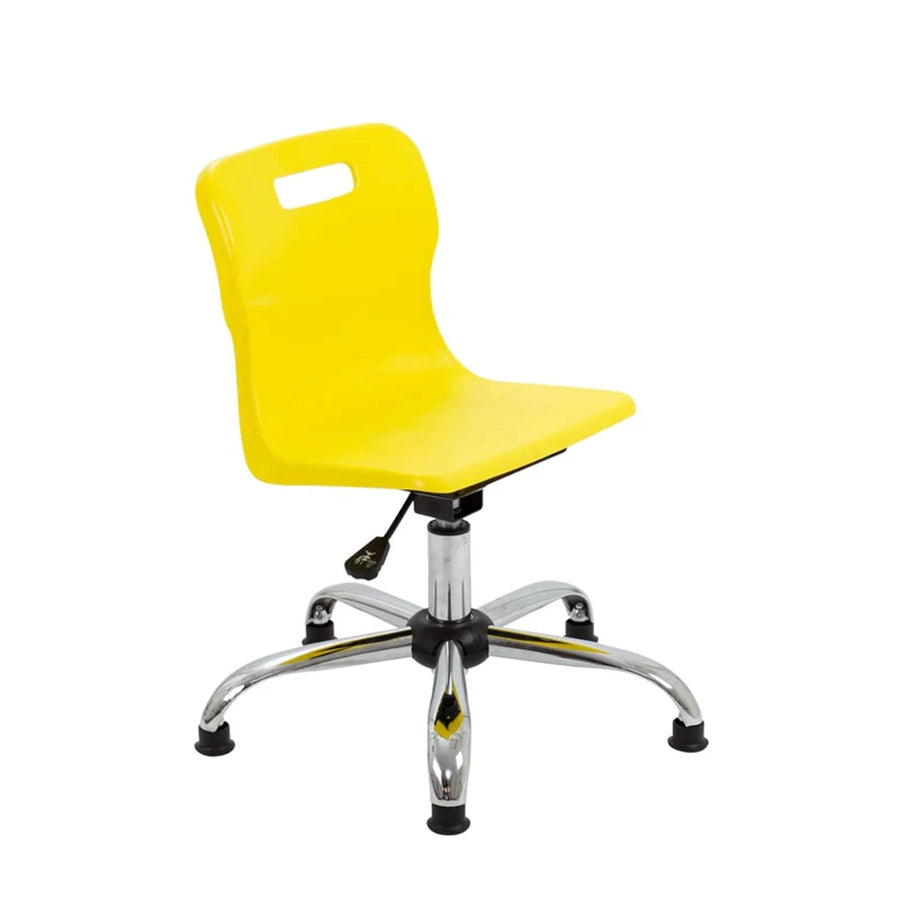 Titan Swivel Chair with Chrome Base