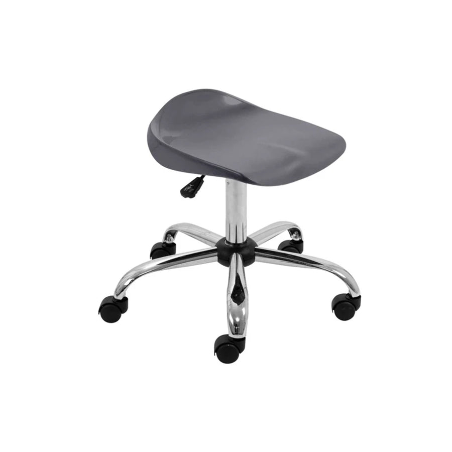 Titan Swivel Stool with Chrome Base