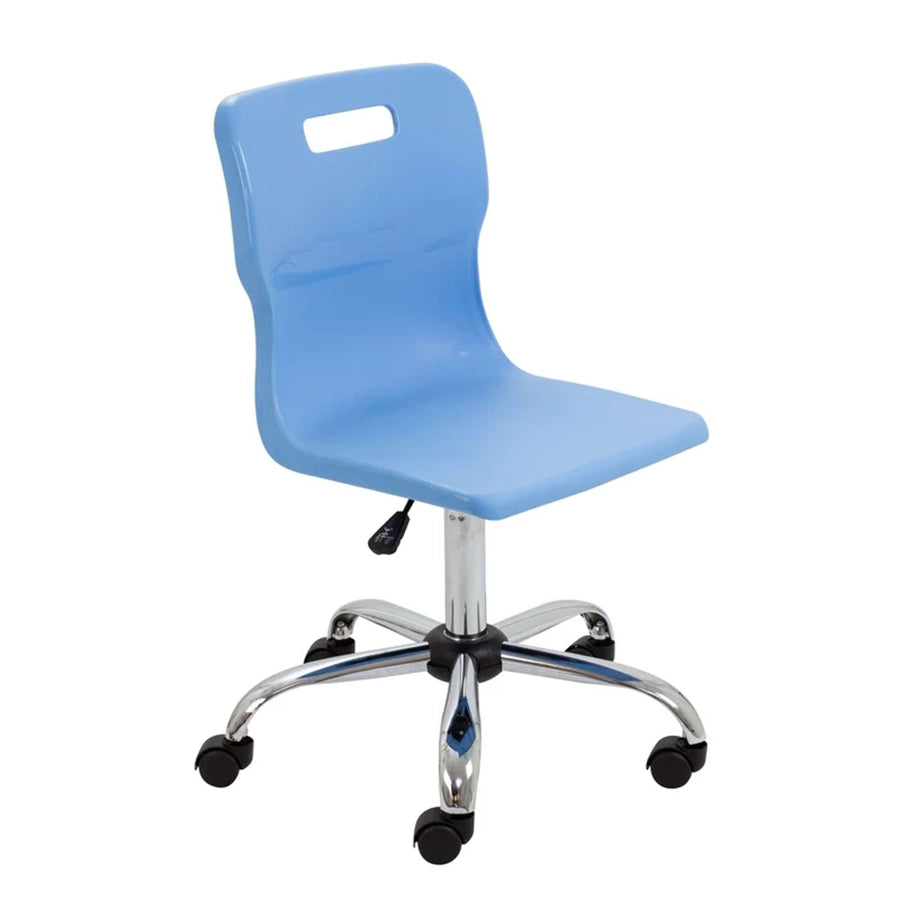 Titan Swivel Chair with Chrome Base