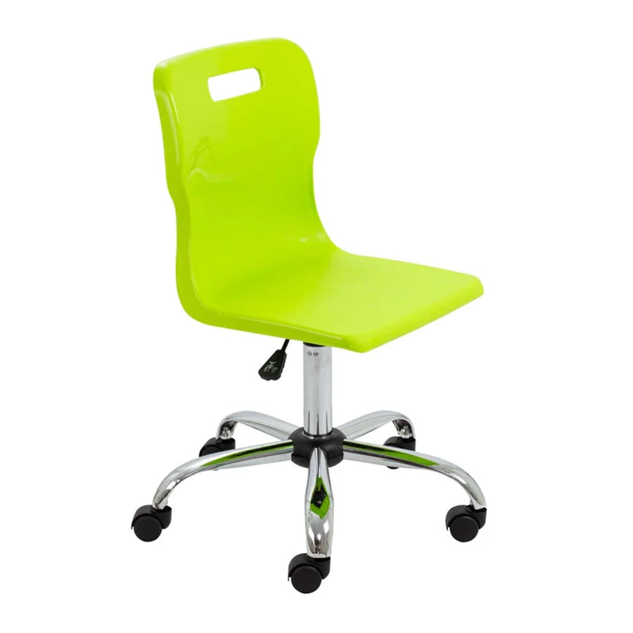 Titan Swivel Chair with Chrome Base