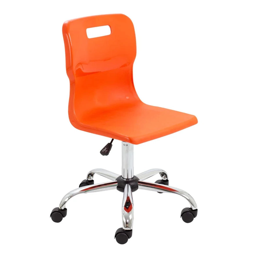 Titan Swivel Chair with Chrome Base