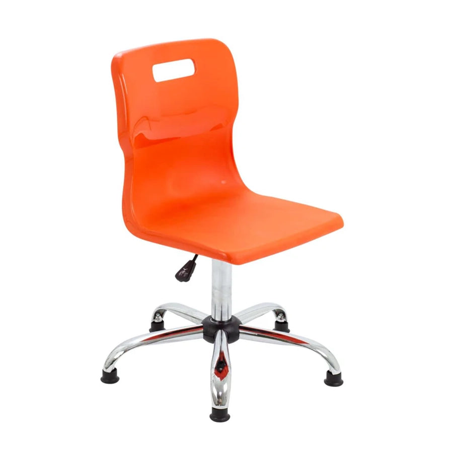 Titan Swivel Chair with Chrome Base