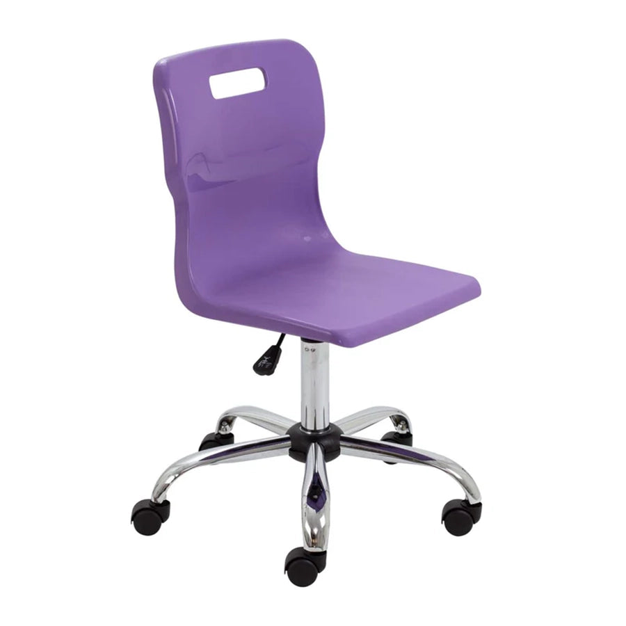 Titan Swivel Chair with Chrome Base