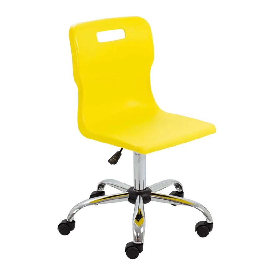 Titan Swivel Chair with Chrome Base