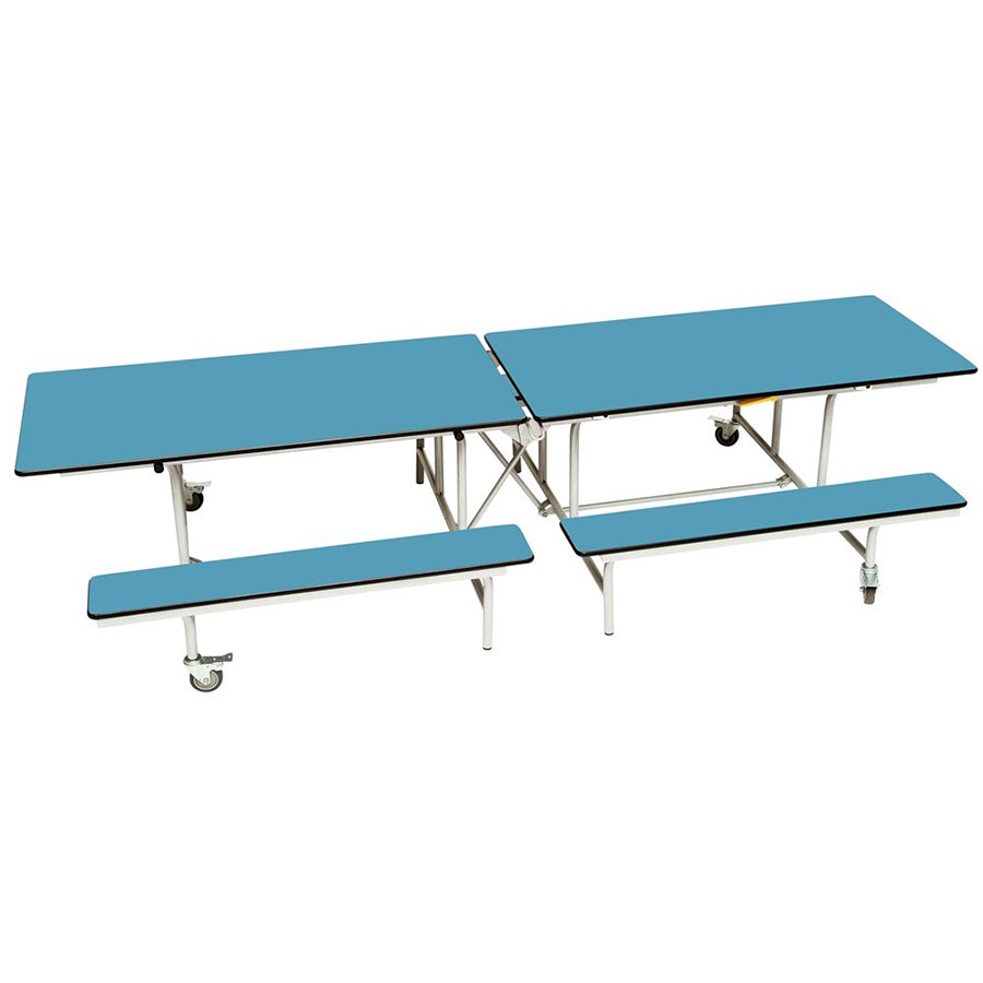 Rectangular Mobile Folding Bench Unit