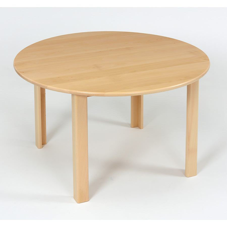 Devon Solid Beech Tables Small Circular 1000mm Diameter