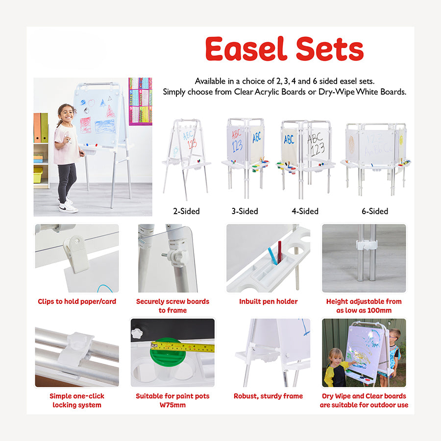 Mix & Match Easels - 2 Sided Frame Only