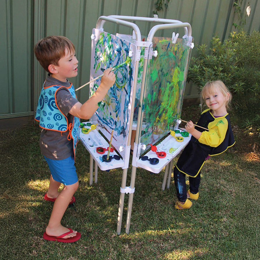 3 Sided Easel Sets (Clear or Dry Wipe Boards)