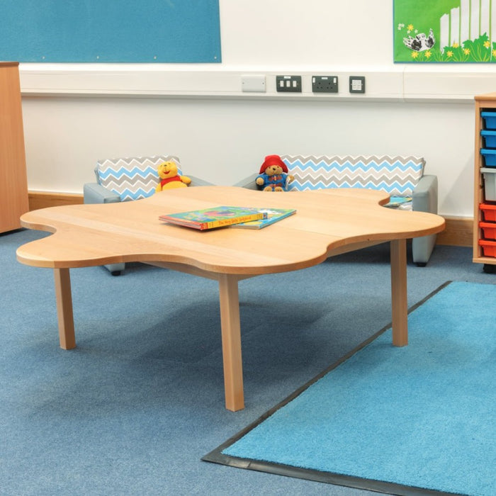 Beech Shaped Tables Squiggle