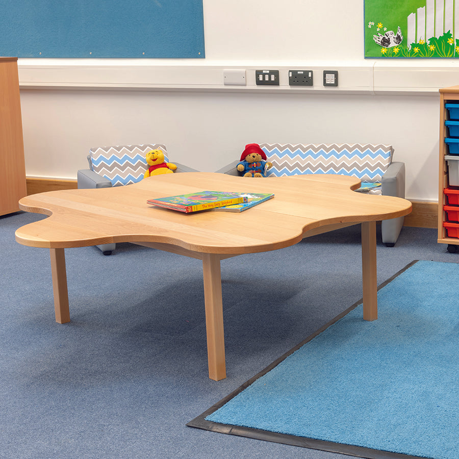 Beech Shaped Tables Squiggle