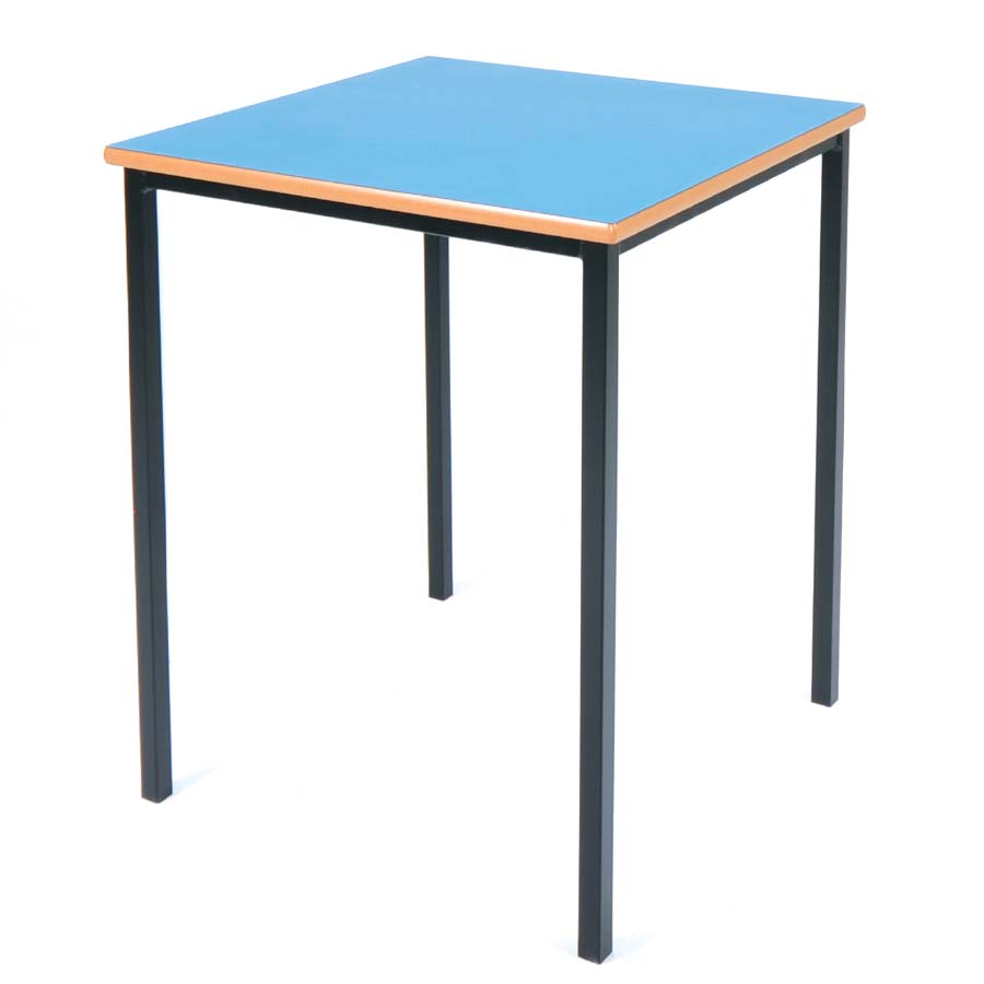 Morleys Fully Welded Classroom Table 600x600 Square MDF Edge