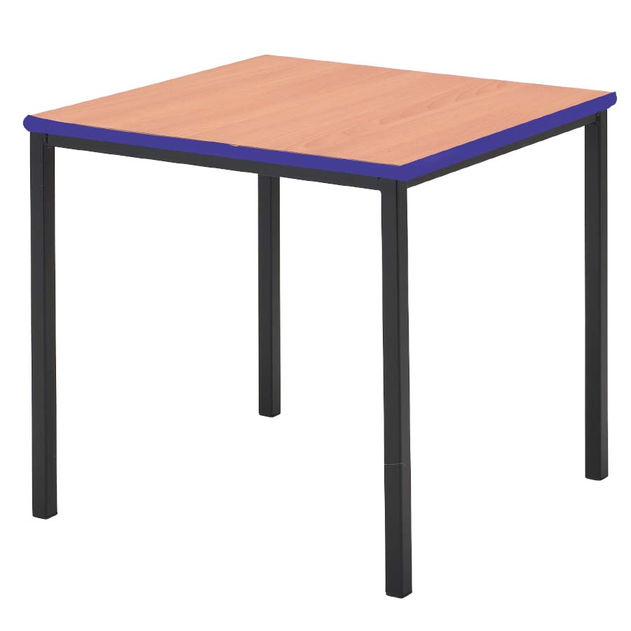 Morleys Fully Welded Classroom Table 600x600 Square ABS Edge