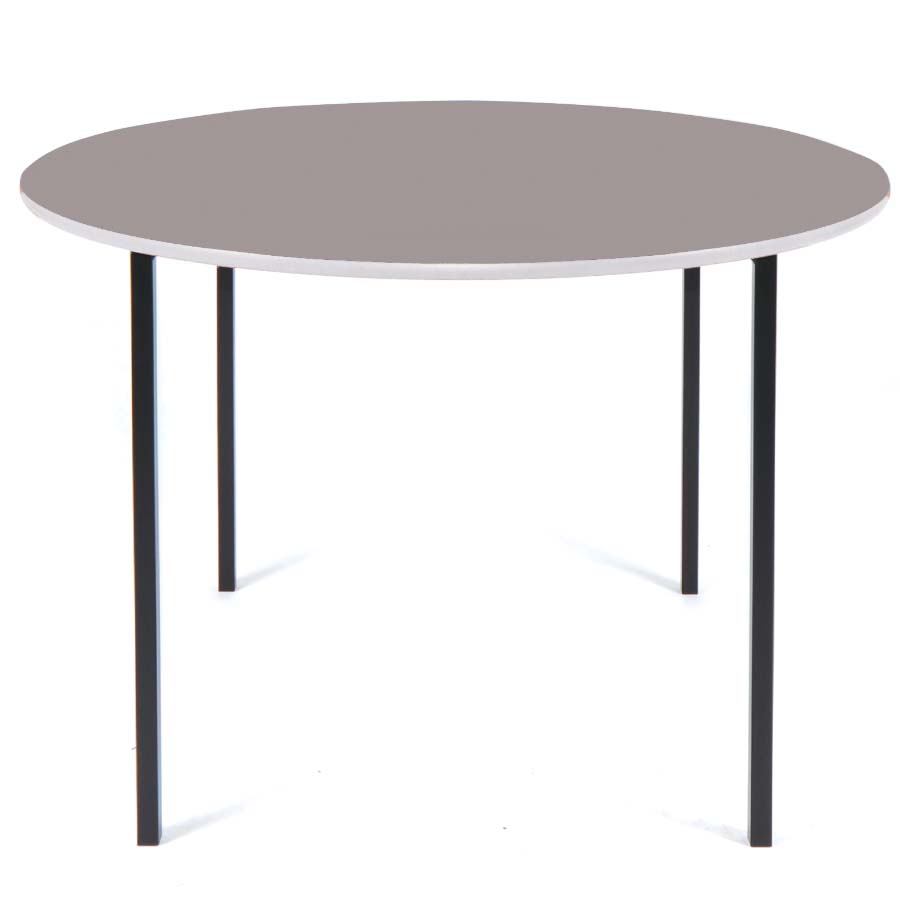 Morleys Fully Welded Classroom Table 1100dia. Circular ABS Edge