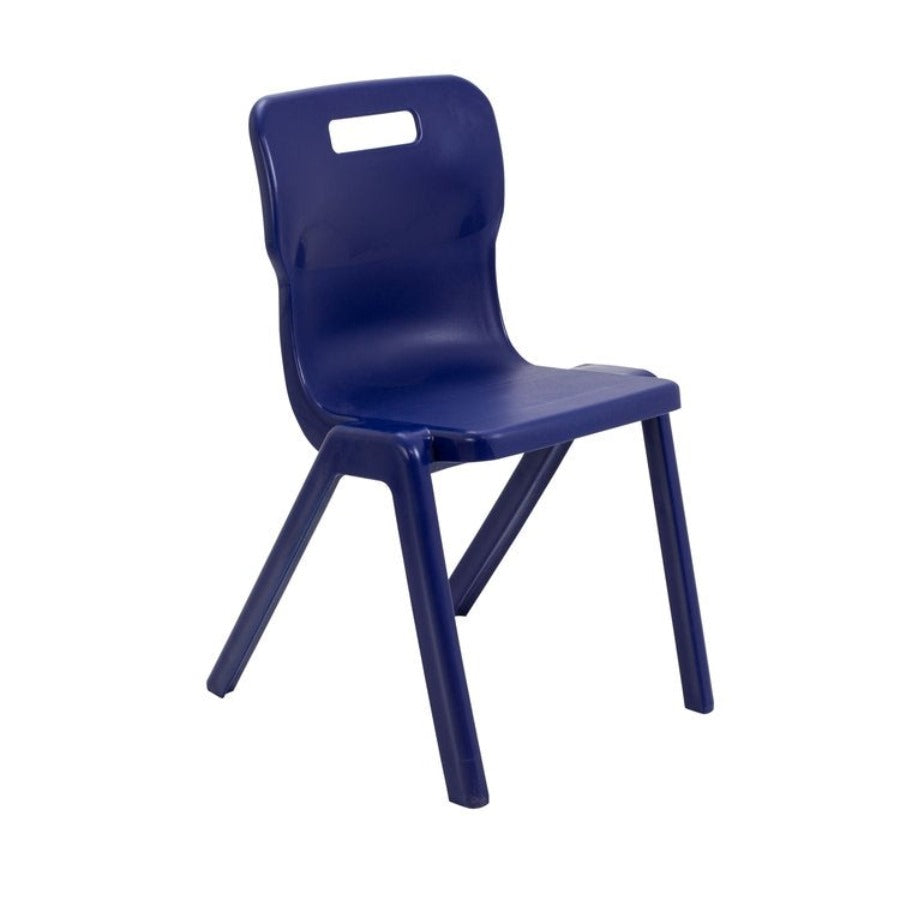 Titan Poly One Piece Chair Size Mark 6 SH460 Midnight Blue