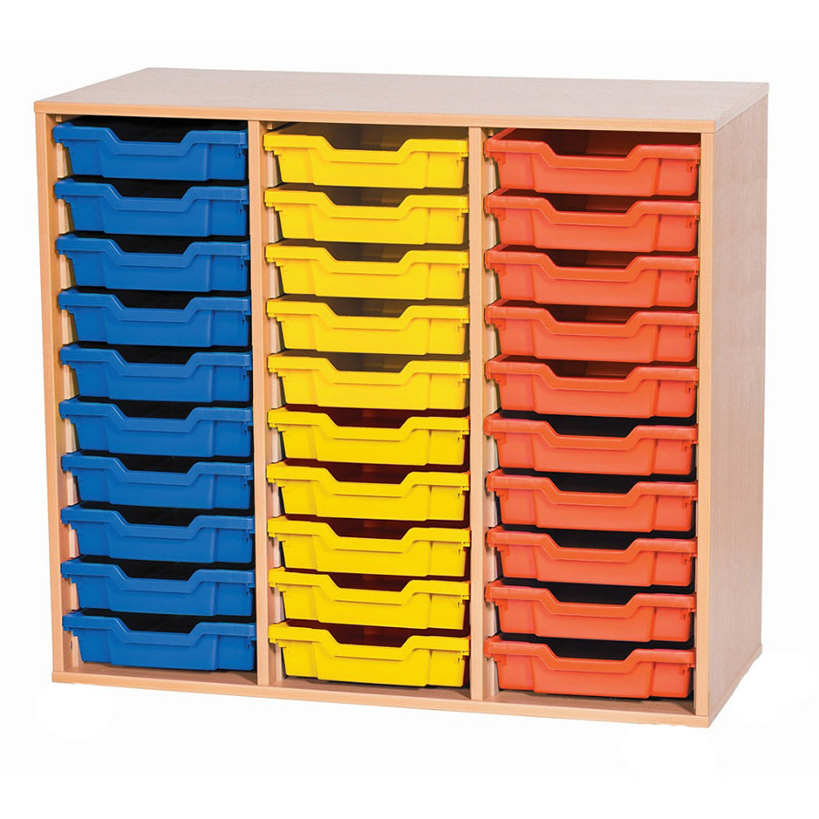 Smart Storage 36 Shallow Tray Triple Unit