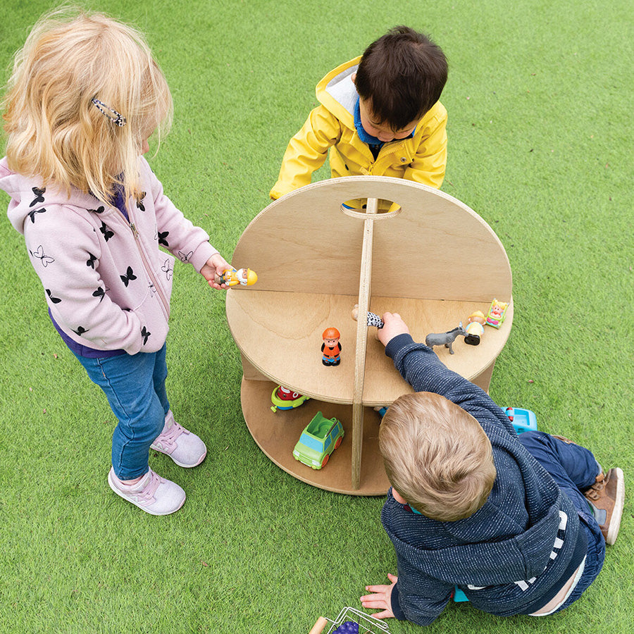 Twoey Outdoor Dolls House Oak S1-2240-24 JR31934 4