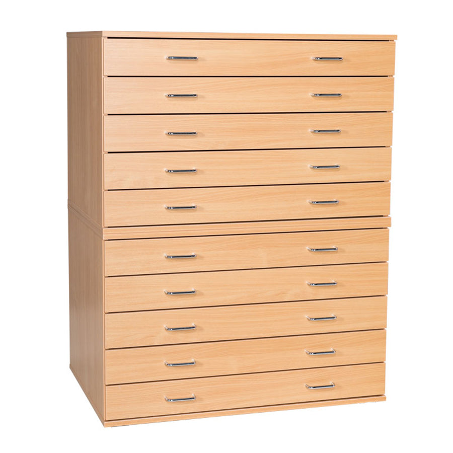 Smart Storage 10 Drawer A1 Planchest - Mobile or Static
