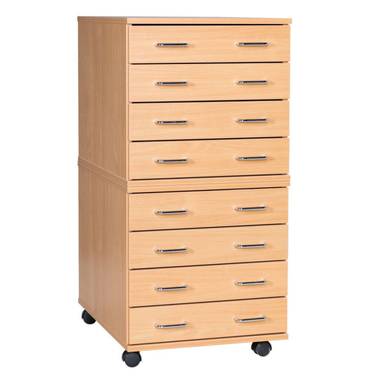 Smart Storage 8 Drawer A2 Planchest - Mobile or Static