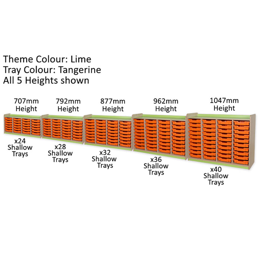 KubbyClass® - 28 Shallow Tray Quad Unit