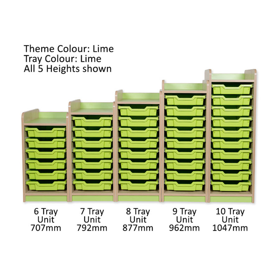 KubbyClass® - 10 Shallow Tray Single Unit