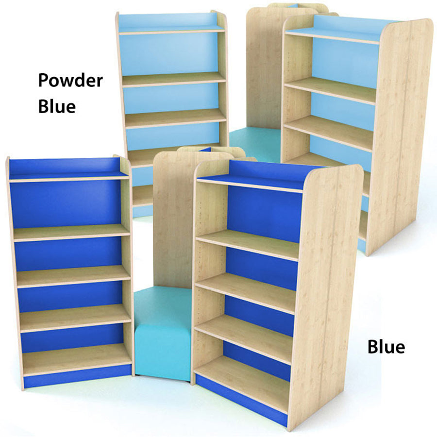 KubbyClass® Double Bookcase Library Island (Set S)