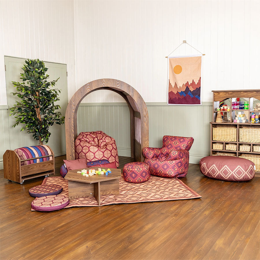 Willowbrook Bohemian Two Seater Bean Seat DFEU049 Childrens Furniture Lifestyle Image