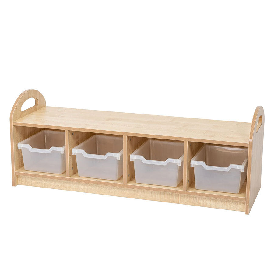 Willowbrook Pioneer Wide One Tier Unit with Tubs DFEC029T Childrens Furniture