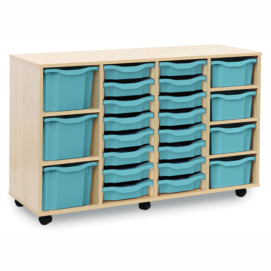 16 Single, 4 Double & 3 Triple Tray Unit