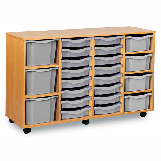 16 Single, 4 Double & 3 Triple Tray Unit