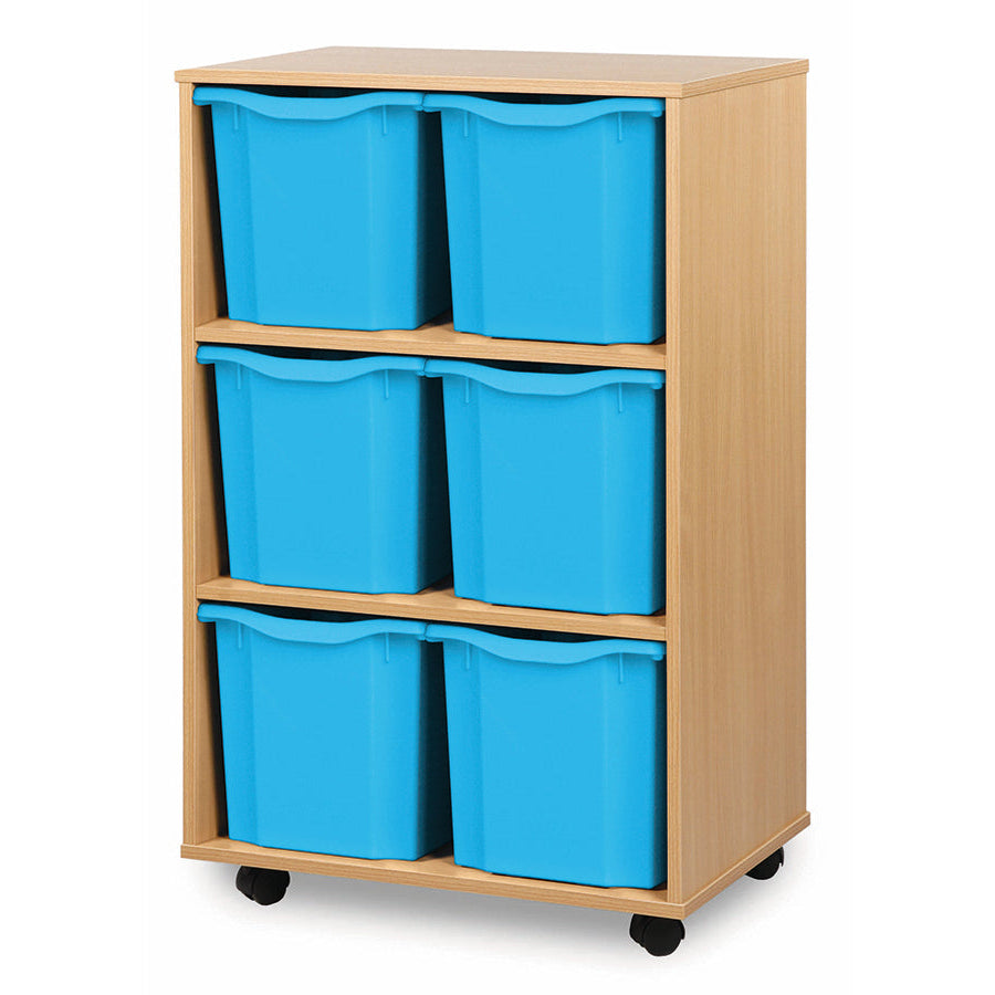 6 Quad Tray Unit - Vertical