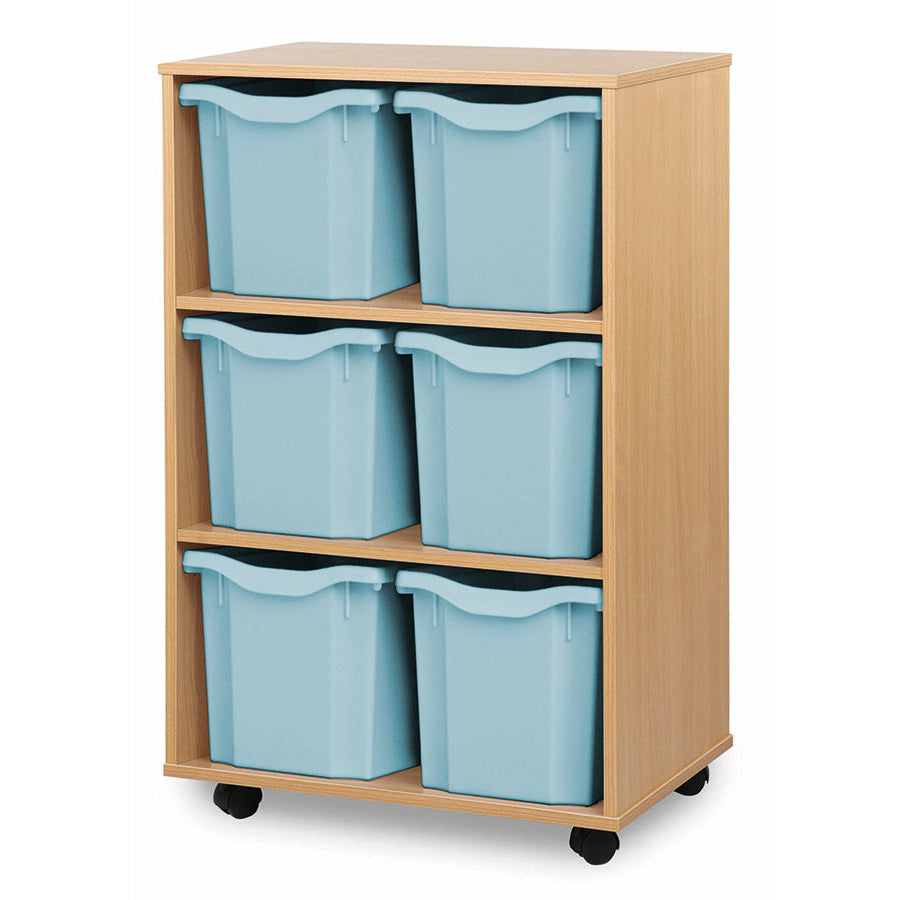 6 Quad Tray Unit - Vertical