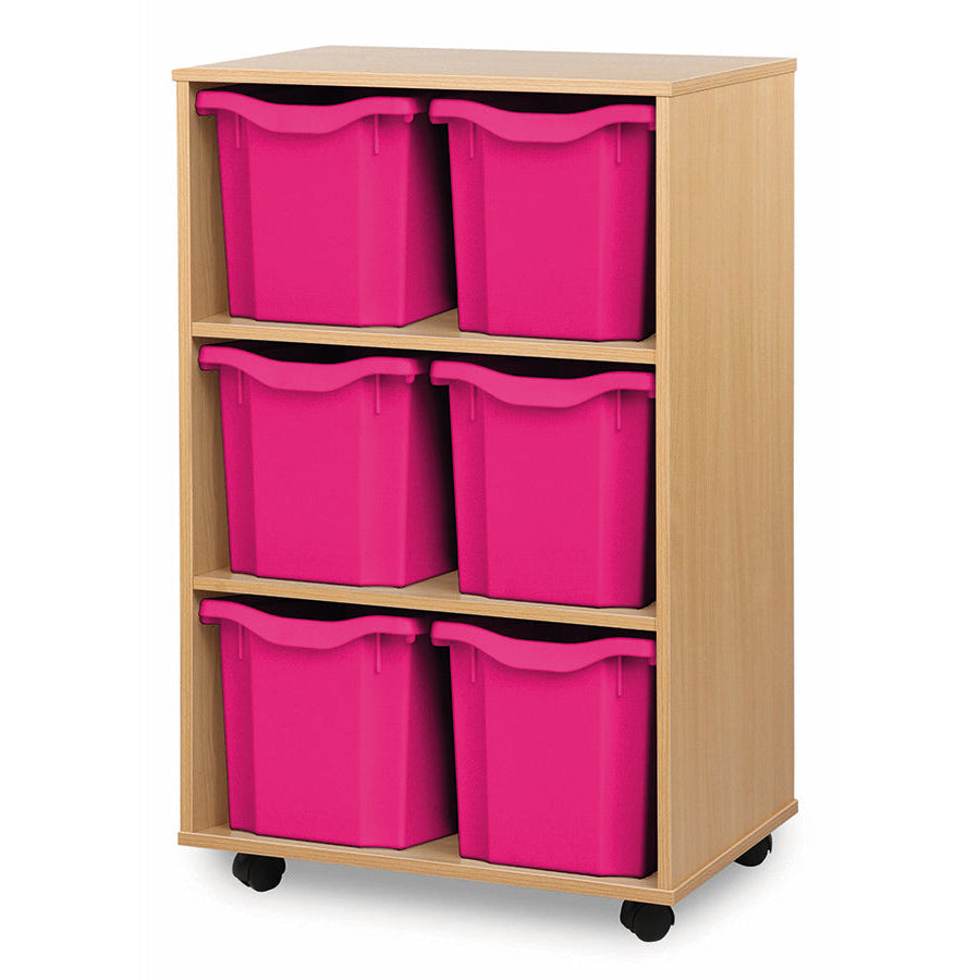 6 Quad Tray Unit - Vertical