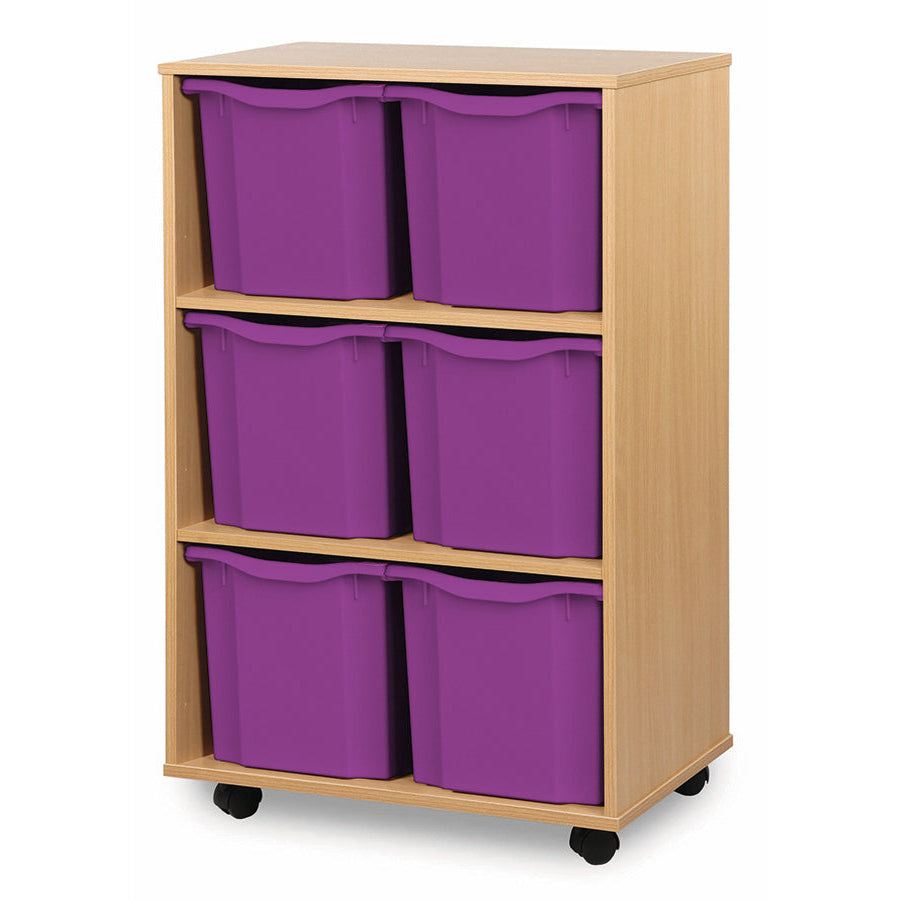 6 Quad Tray Unit - Vertical